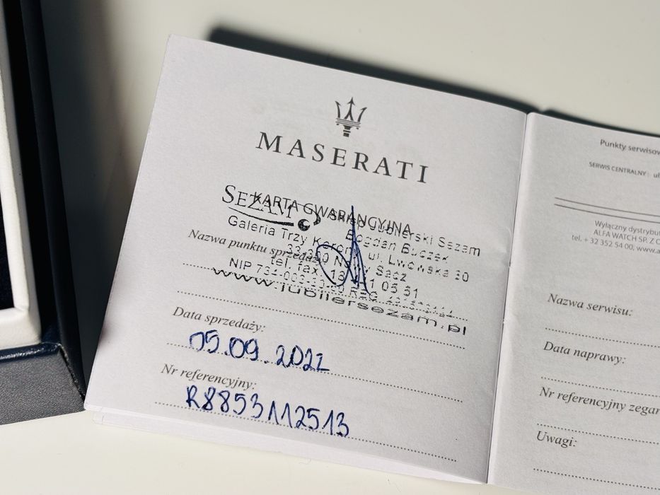 Zegarek Maserati Traguardo