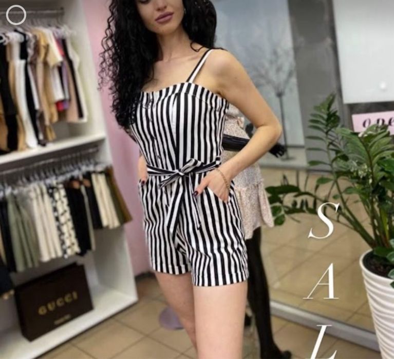 Комбинезон ромпер шорты