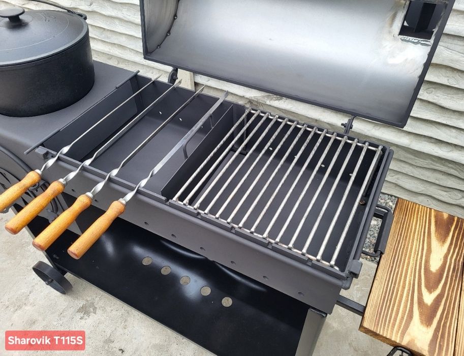 • Не Поведе! • 5мм! • Мангал Гриль Барбекю + Печь Под Казан