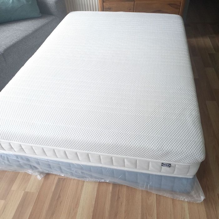 Nowy -40% ceny materac Hybrydowy ANNELAND z Ikea spreżyny+Memory
