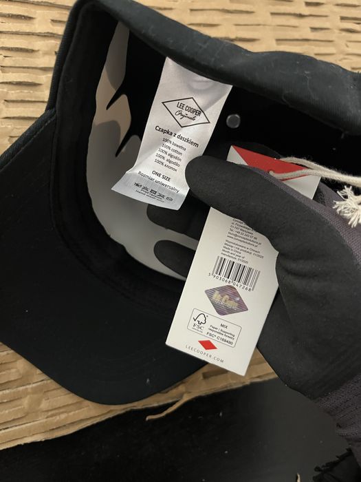 Czapka z daszkiem LEE COOPER czarna