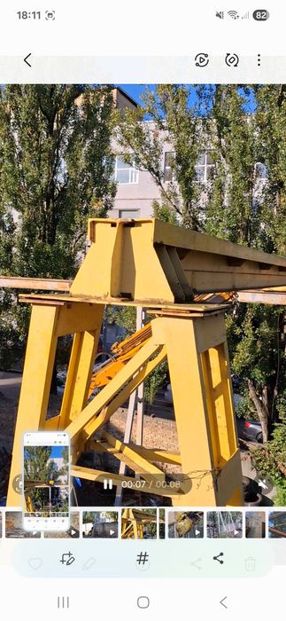 Кран балка опорна 5т