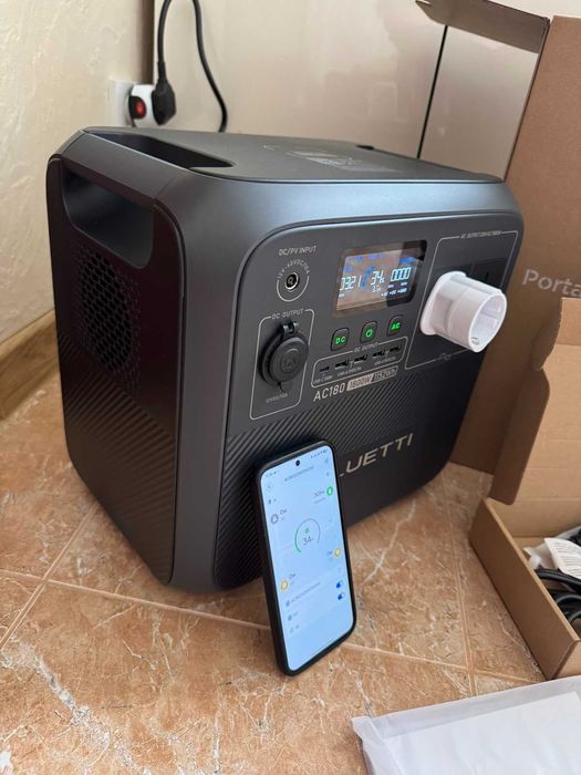 Зарядна станція Bluetti AC180 !!!