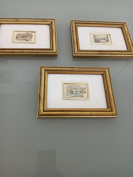 Quadros Dario Fontana; A Boudim; A Bauchim	COMO NOVOS!*