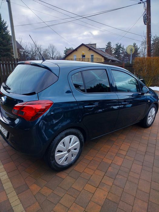 Opel Corsa E  1.4 Zielony metalic niski przebieg 97 tys km  2015 r