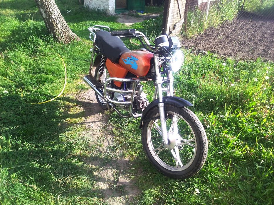 Мотоцикл альфа 72