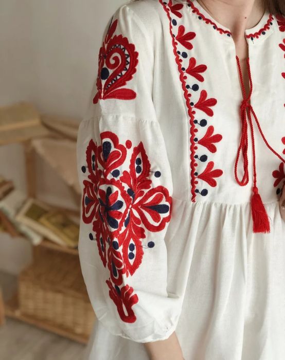 Вишита сукня, вишиванка, вишитое платье, плаття