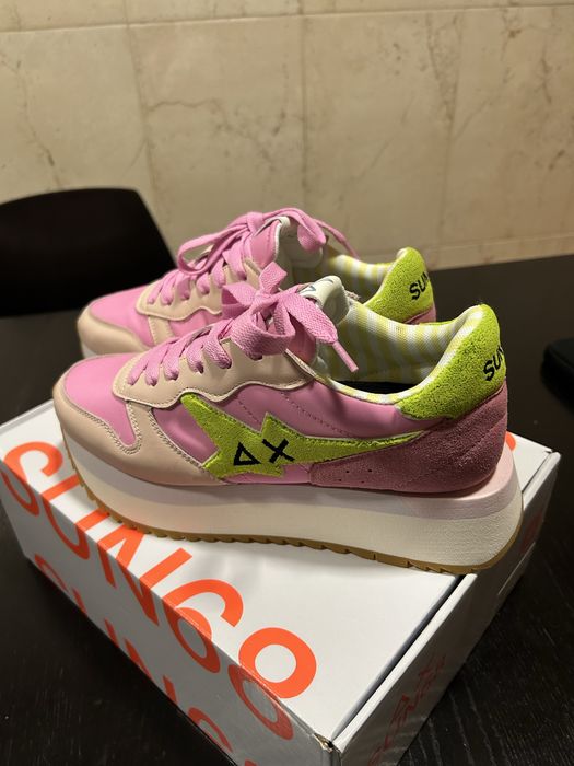 Tenis Big Stargirl Spongee Logo 4 Rosa