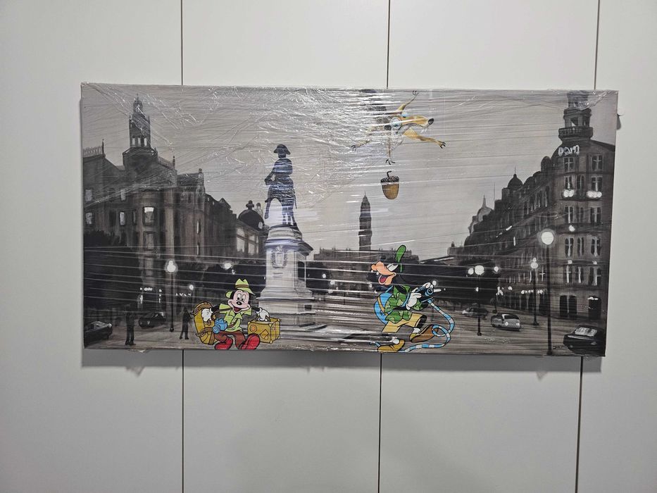 Pintura a óleo sobre tela - Aliados