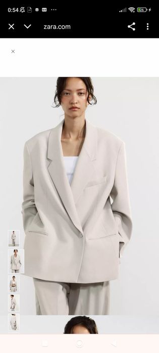 Піджак Zara оверсайз S