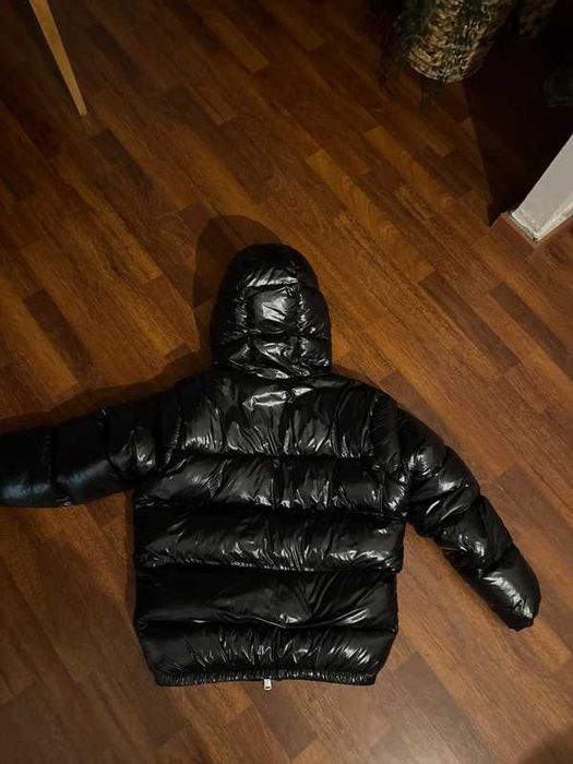 Casaco Puffer Zara 100% Feather Down Preto