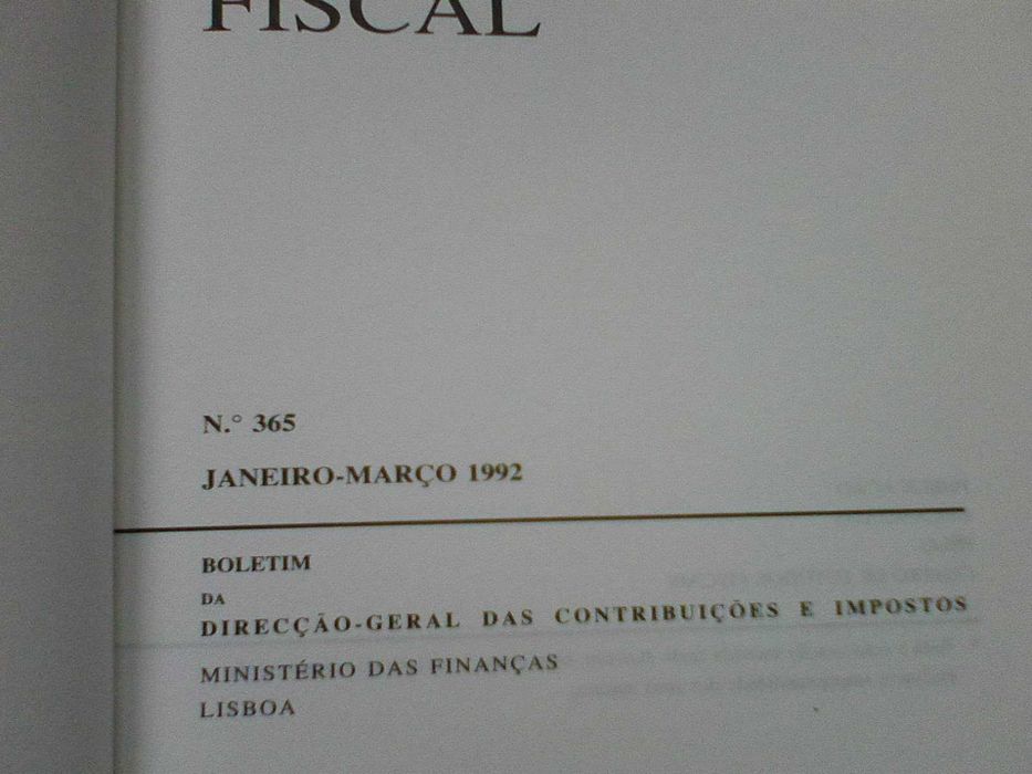 Ciência e Técnica Fiscal Ano 1992 completo