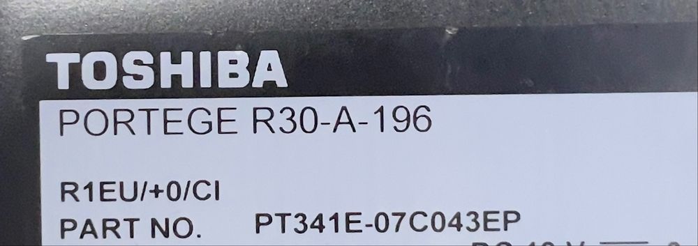 Toshiba Portege R30-A-196
