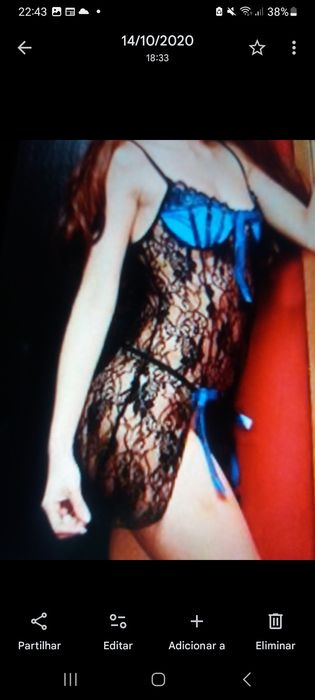 Conjunto  lingerie sexy moderno novo
