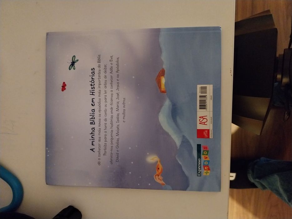 2 livros "A minha Bíblia em histórias"