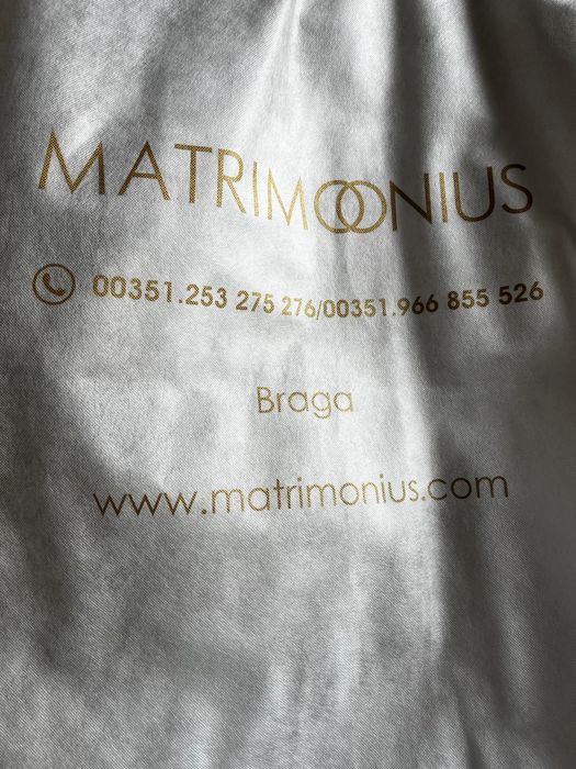 Vestido de noiva Rosa Clará