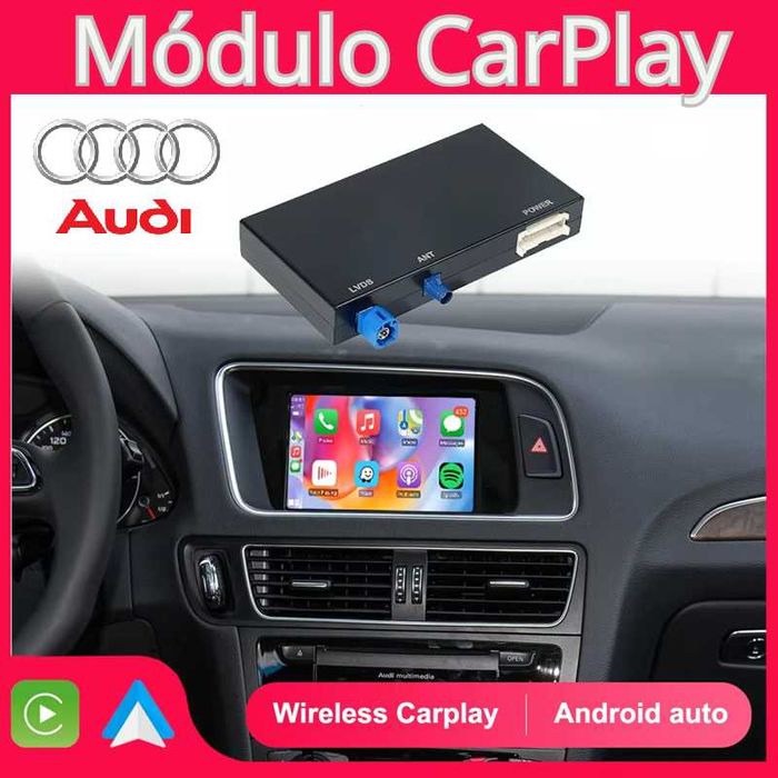 BOX Módulo Apple Carplay • Android Auto • Audi A1 A3 A4 A5 A6 Q3 Q5