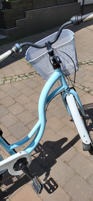 Rower miejski niebieski