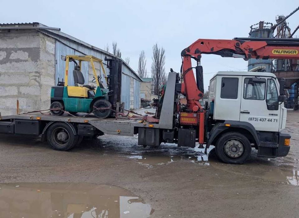 Эвакуатор 10 тонн с манипулятором. Перевозка спецтехники.