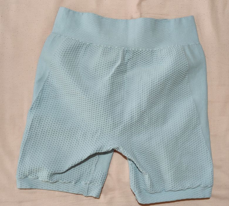 Shorts Prozis Seamless Azul Claro | Push Up | Tamanho L