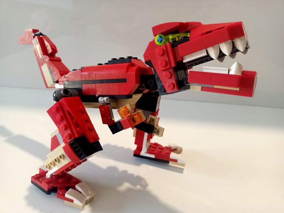 LEGO 31024  Creator 3w1 - Czerwone Konstrukcje + instrukcje+pudełko