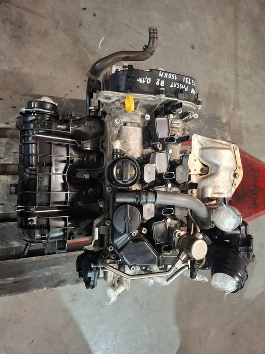 Kompletny Silnik Volkswagen Passat B8 rok 2019 DAD 1,5 TSI 150KM 110KW po przebiegu 74 tys km