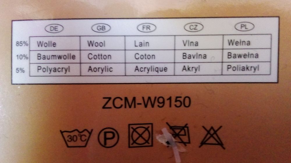 Skarpety Merynosy męskie 12 sztuk roz. 43-46 wełniane termoaktywne