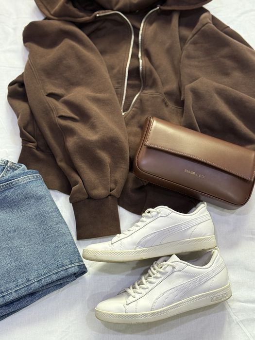 Білі кеди, кросівки Puma, 36-й розмір, на ніжку 23-23,5 см