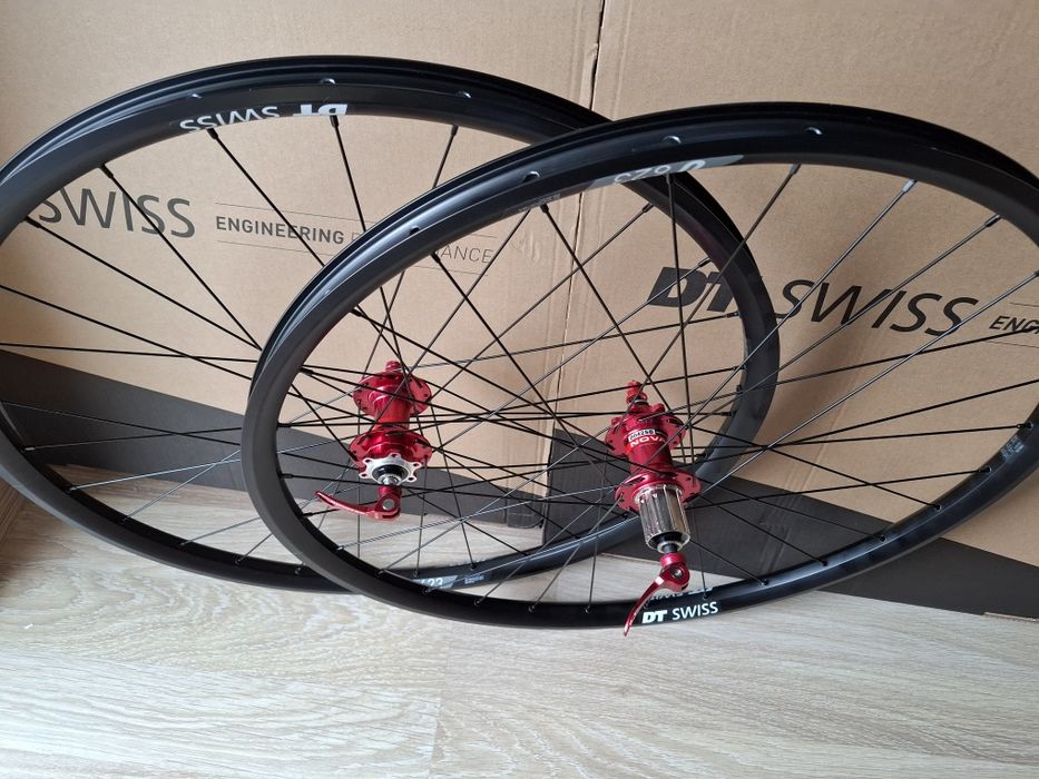 Nowe koła 28 29 dt swiss novatec red bardzo mocne