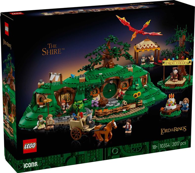 Новий Lego Icons 10354 Lord of the Rings Shire Шир володар перснів