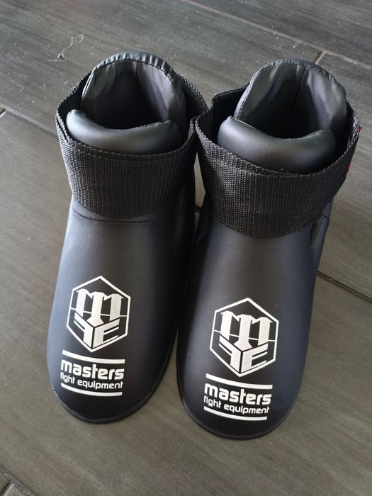 Ochraniacze na stopy masters kickboxing czarne s