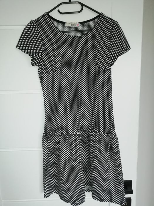 Skukienka mini w groszki