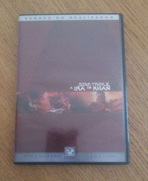 DVDs dos filmes Star Trek
