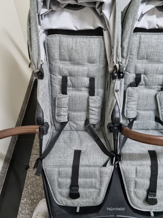 Wózek podwójny Valco Baby Snap DUO (trend grey marle)