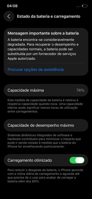 iPhone 12 128 GB 74% bateria
