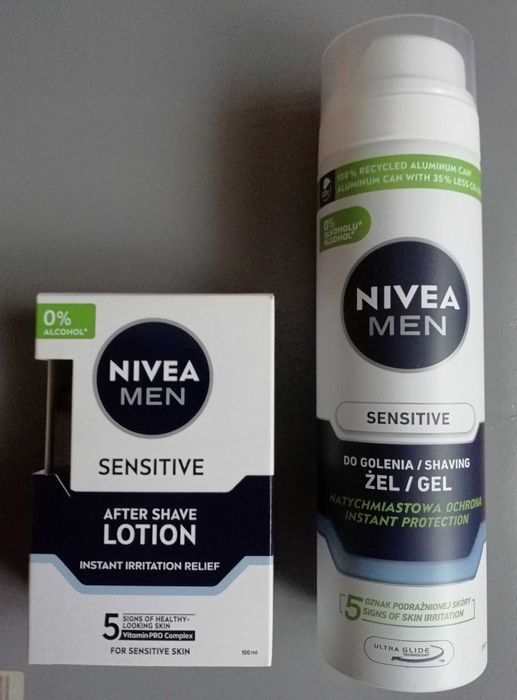 Zestaw do golenia Nivea Men Sensitive