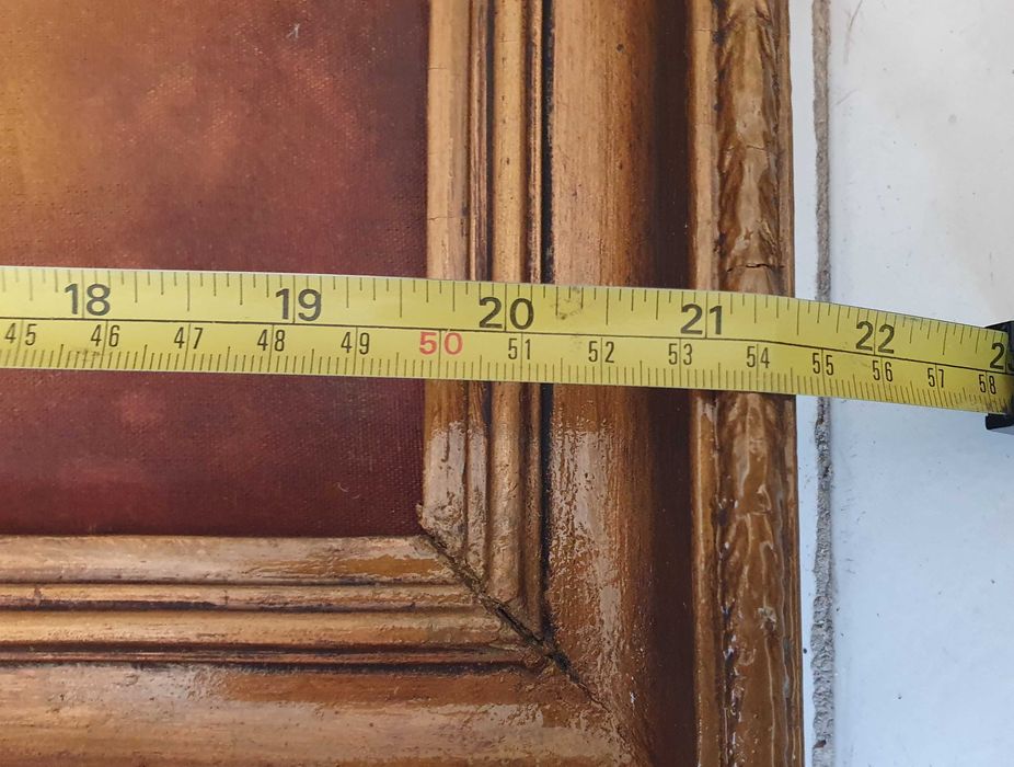 A. Nor. - Pintura Floral original, a óleo, anos 70