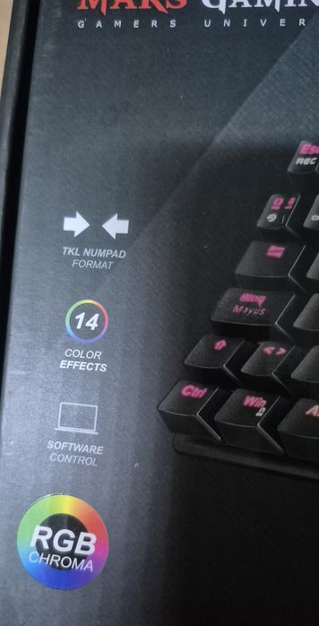 Teclado mecanico RGB
