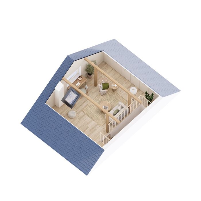 Dom Gaj k/Krakowa, 94 m² + poddasze i 4 m. post. GRATIS, duże ogródki - Więcej