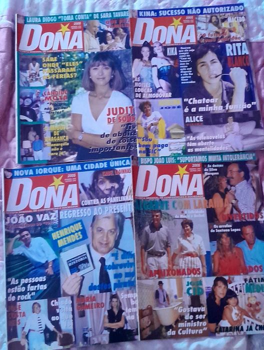 Várias revistas.Tenho mais.