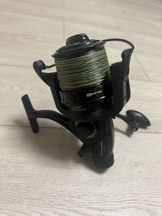Удилище карповое Brain Apex Carp 3.90m 4.0lbs в комплекті з катушкою