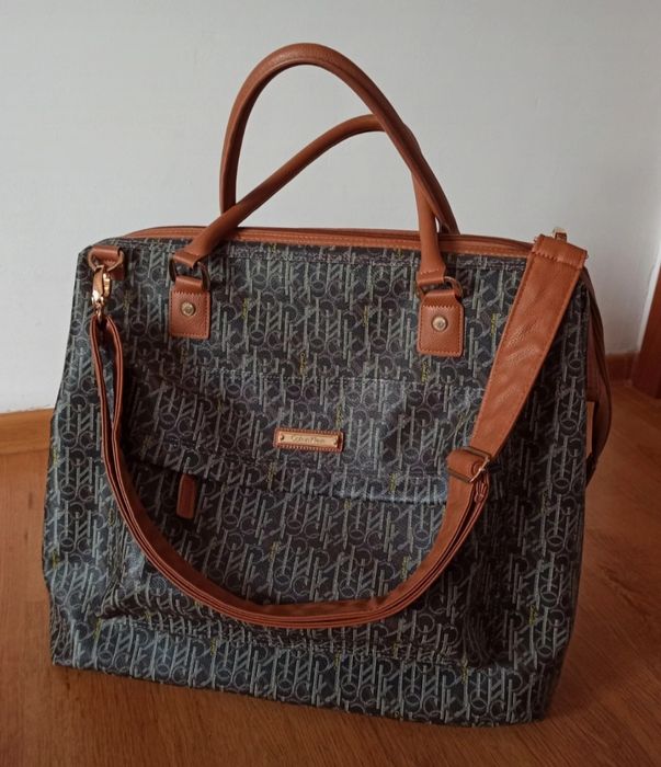 Torba podróżna Calvin Klein logowana duża