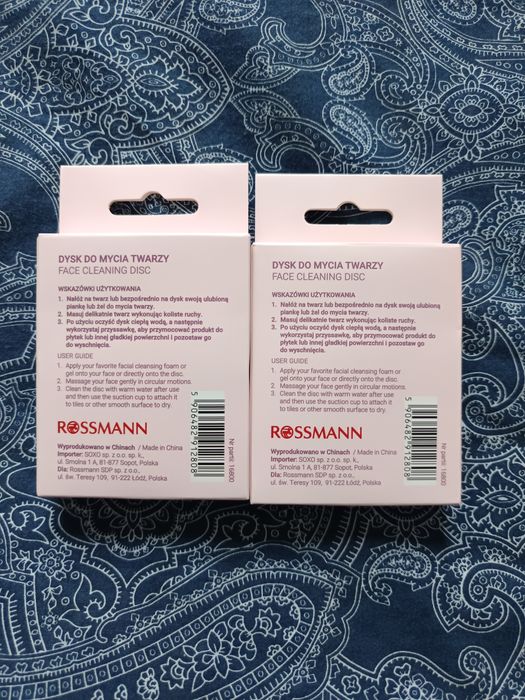 Dwie myjki do twarzy Rossmann