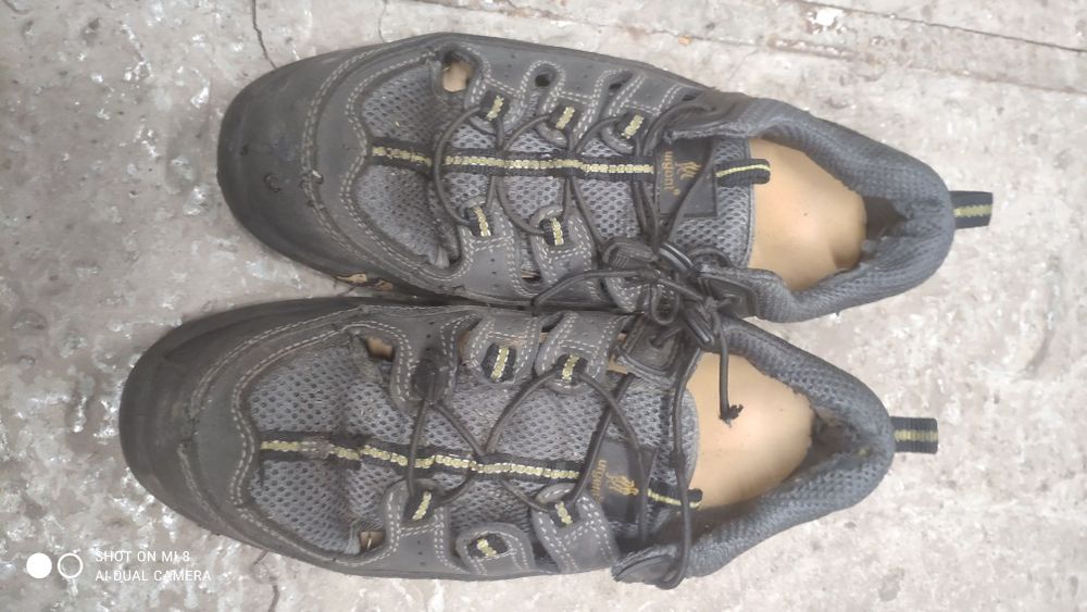 Сандали рабочие синие