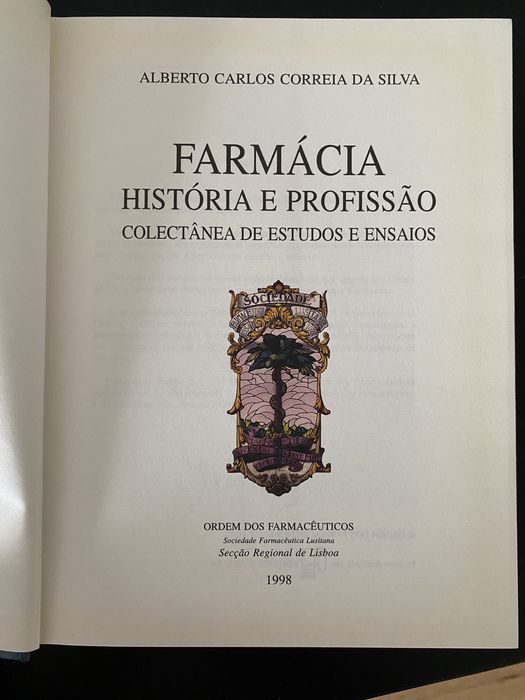 Livro Farmácia História e Profissão