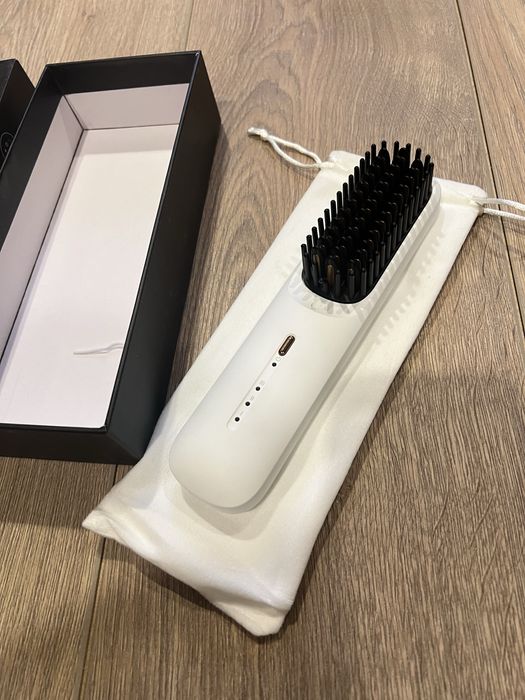 Бездротова росчіска випрямляч волосся,акумуляторна росчіска