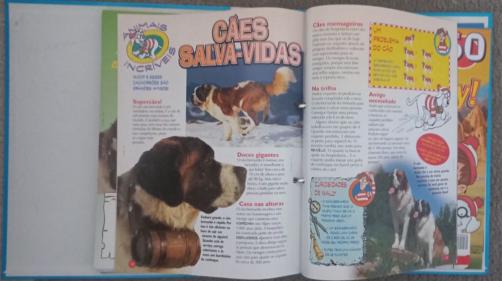 O Mundo de Wally coleção completa de 4 dossiers 52 fascículos