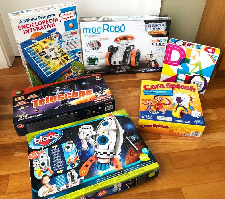 NEW GAMES Children's Robot Telescope Face Splash Block etc64584763838851120