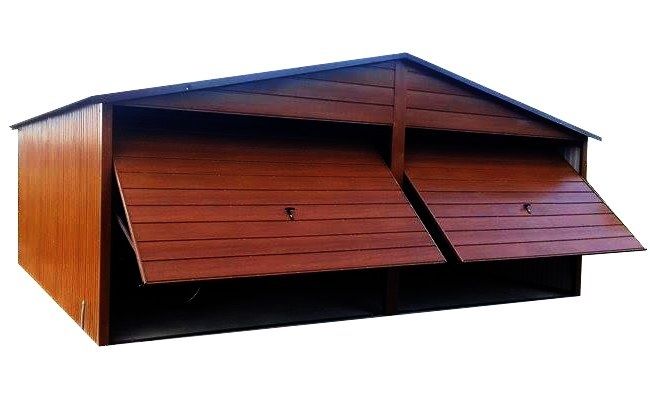 Garaż blaszany 6x5, Garaże blaszane Budynek gospodarczy Blaszak