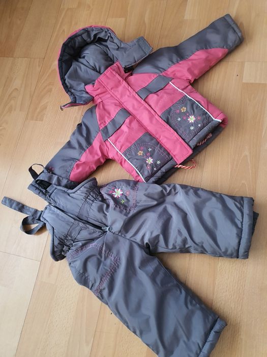 Komplet zimowy firmy TYK kurtka plus spodnie 80/86